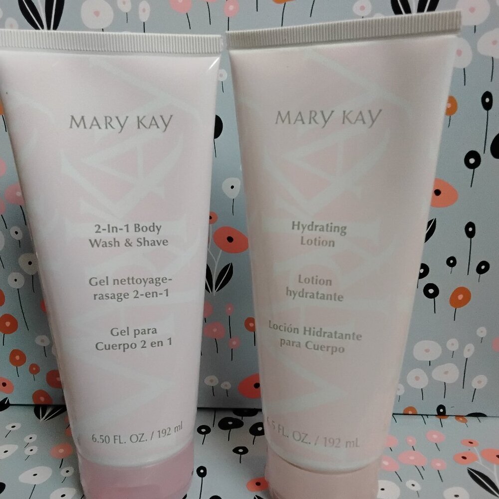 Brand New MaryKay 2 in 1 Body Wash & Shave Plus Hydrating Lotion!